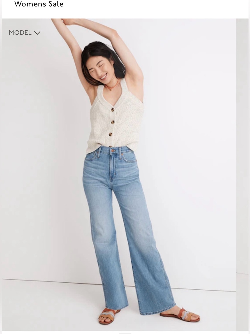 11" High-Rise Flare Jeans in Conwell Wash
